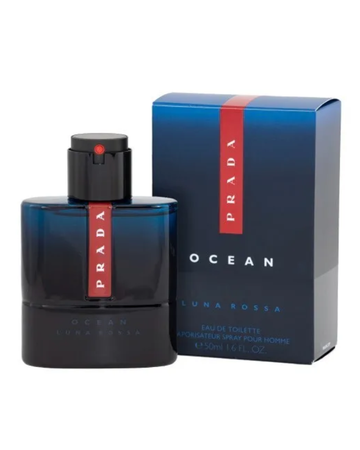 Prada Luna Rossa Ocean Eau de Toilette Cologne 1.6 Fl Oz